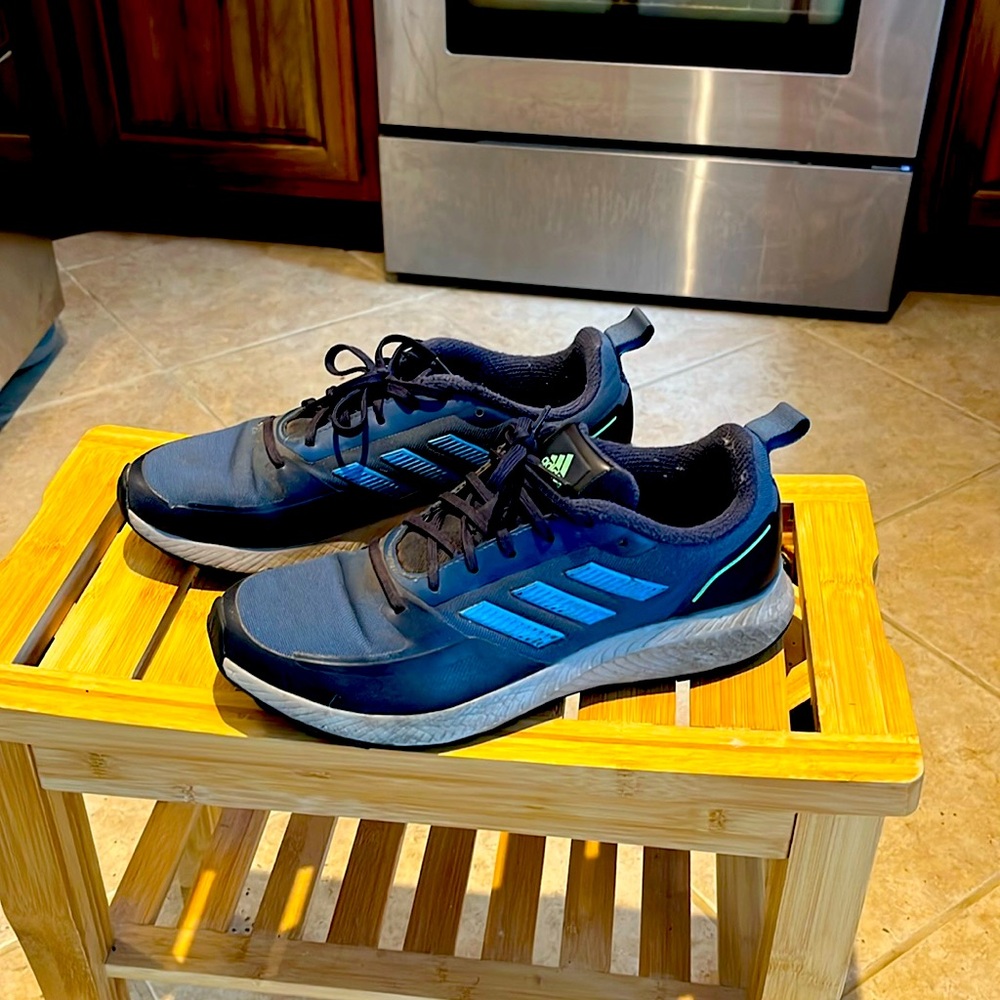 Adidas shoes. Ultra boost I think.